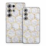 Honey Marble Samsung Galaxy S25 Series Skin