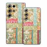 Ikat Floral Samsung Galaxy S25 Series Skin