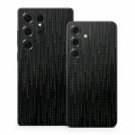 Matrix Style Code Samsung Galaxy S25 Series Skin