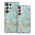 Organic In Blue Samsung Galaxy S25 Series Skin
