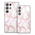 Pink Circles Samsung Galaxy S25 Series Skin