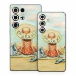 Relaxing on Beach Samsung Galaxy S25 Series Skin