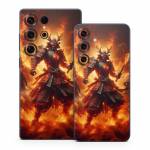 Samurai Fire Samsung Galaxy S25 Series Skin