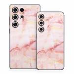 Satin Marble Samsung Galaxy S25 Series Skin