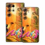 Sunset Flamingo Samsung Galaxy S25 Series Skin