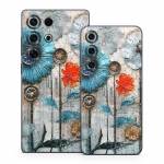 Steampunk Flowers Samsung Galaxy S25 Series Skin