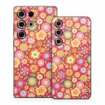 Flowers Squished Samsung Galaxy S25 Series Skin
