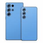 Solid State Blue Samsung Galaxy S25 Series Skin