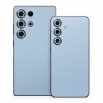 Solid State Blue Mist Samsung Galaxy S25 Series Skin