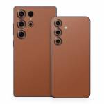 Solid State Cinnamon Samsung Galaxy S25 Series Skin