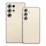Solid State Creme Samsung Galaxy S25 Series Skin