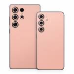 Solid State Peach Samsung Galaxy S25 Series Skin