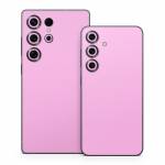 Solid State Pink Samsung Galaxy S25 Series Skin