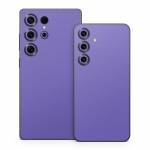 Solid State Purple Samsung Galaxy S25 Series Skin