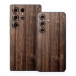 Stained Wood Samsung Galaxy S25 Series Skin