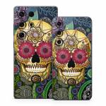 Sugar Skull Paisley Samsung Galaxy S25 Series Skin