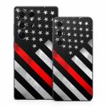 Thin Red Line Hero Samsung Galaxy S25 Series Skin