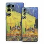 Cafe Terrace At Night Samsung Galaxy S25 Series Skin
