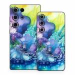 Watercolor Flora Samsung Galaxy S25 Series Skin