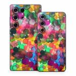 Watercolor Drops Samsung Galaxy S25 Series Skin