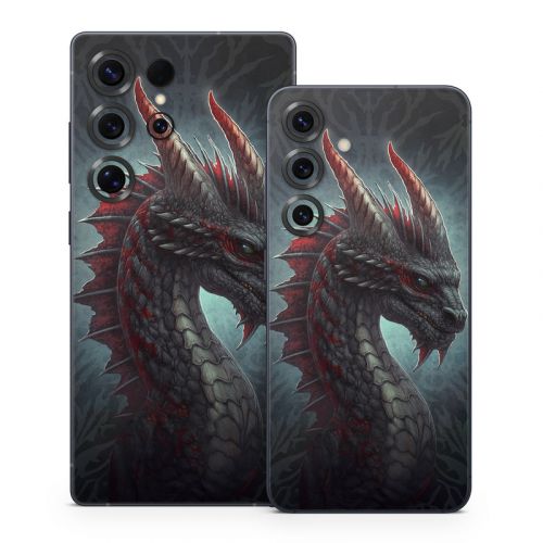 Black Dragon Samsung Galaxy S25 Series Skin