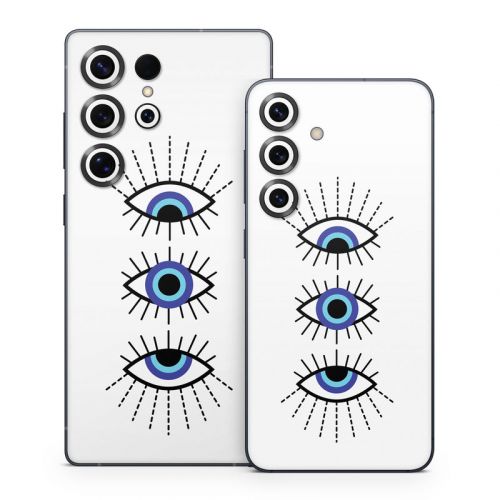 Blue Eyes Samsung Galaxy S25 Series Skin