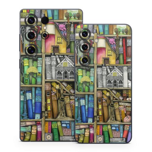 Bookshelf Samsung Galaxy S25 Series Skin