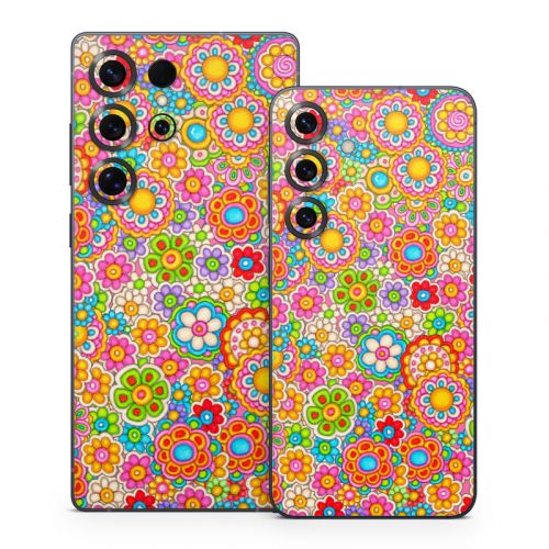 Bright Ditzy Samsung Galaxy S25 Series Skin