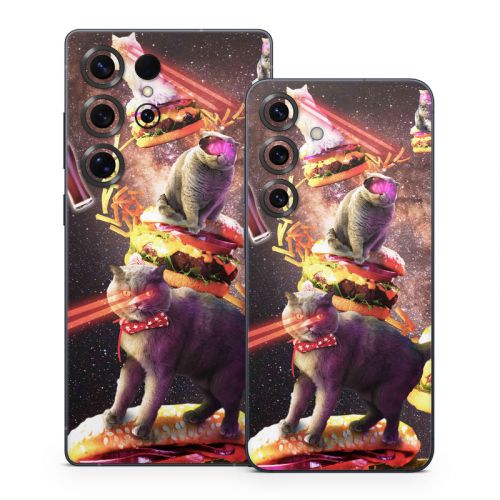 Burger Cats Samsung Galaxy S25 Series Skin
