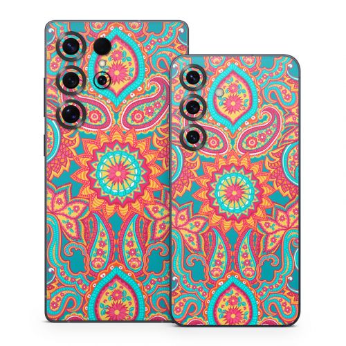 Carnival Paisley Samsung Galaxy S25 Series Skin