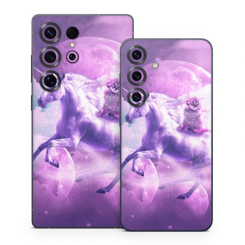 Cat Unicorn Samsung Galaxy S25 Series Skin