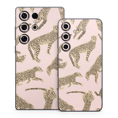 Cheetahs Pink Samsung Galaxy S25 Series Skin