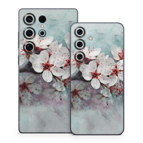 Cherry Blossoms Samsung Galaxy S25 Series Skin