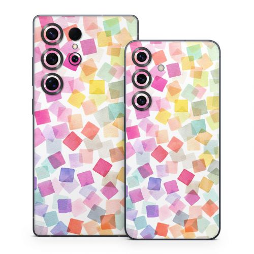 Confetti Squares Samsung Galaxy S25 Series Skin