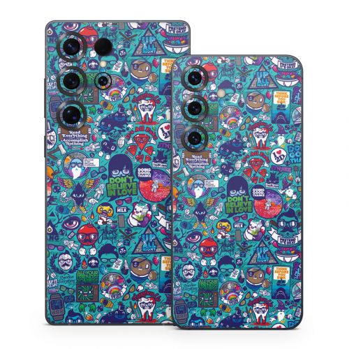 Cosmic Ray Samsung Galaxy S25 Series Skin