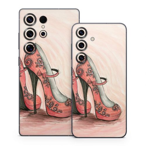 Coral Shoes Samsung Galaxy S25 Series Skin