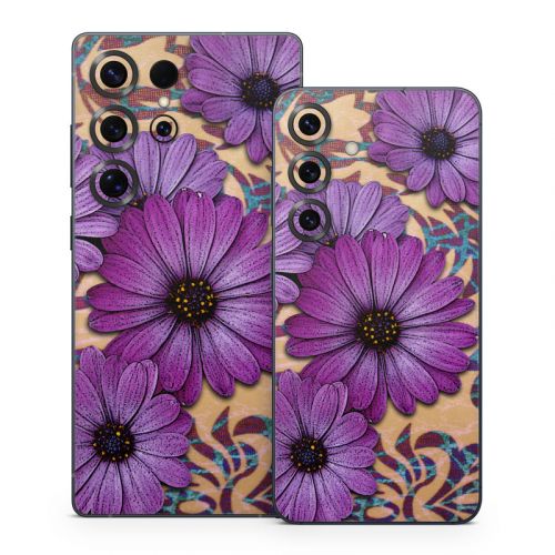 Daisy Damask Samsung Galaxy S25 Series Skin