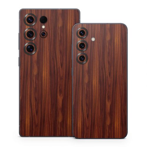 Dark Rosewood Samsung Galaxy S25 Series Skin