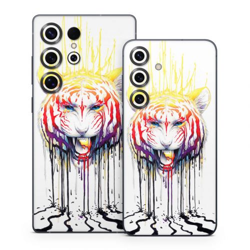Fading Tiger Samsung Galaxy S25 Series Skin