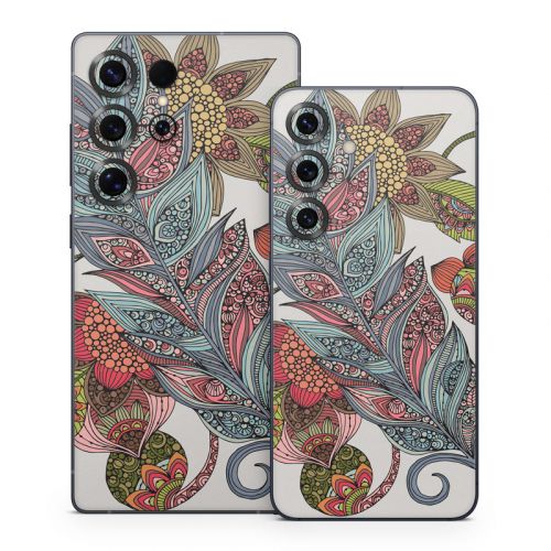 Feather Flower Samsung Galaxy S25 Series Skin