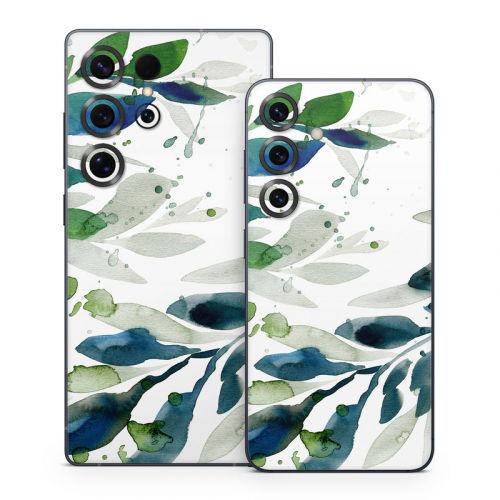Floating Leaves Samsung Galaxy S25 Series Skin