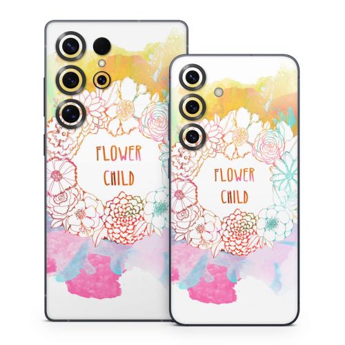 Flower Child Samsung Galaxy S25 Series Skin