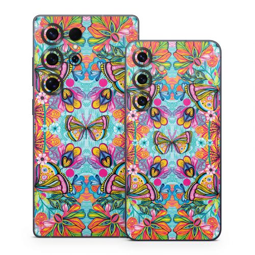 Free Butterfly Samsung Galaxy S25 Series Skin