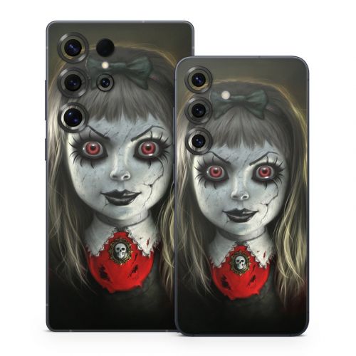 Haunted Doll Samsung Galaxy S25 Series Skin