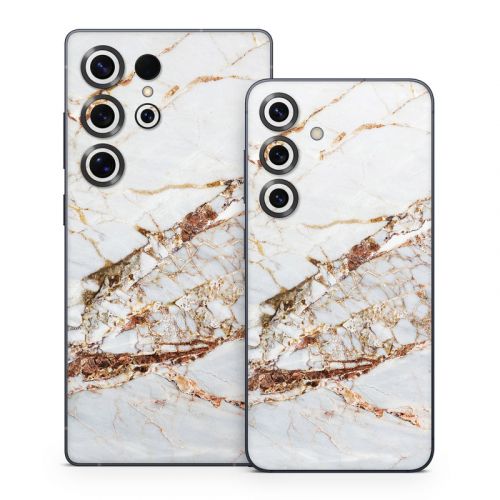 Hazel Marble Samsung Galaxy S25 Series Skin