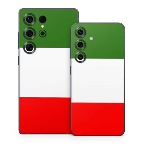 Italian Flag Samsung Galaxy S25 Series Skin