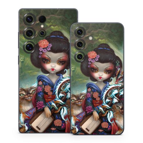 Kirin and Bakeneko Samsung Galaxy S25 Series Skin