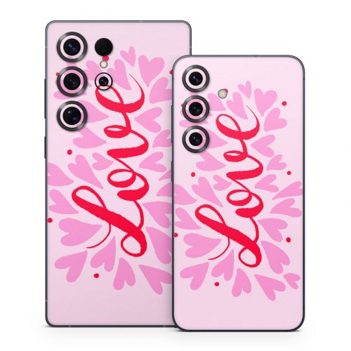 Love Hearts Samsung Galaxy S25 Series Skin