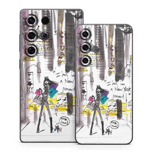 My New York Mood Samsung Galaxy S25 Series Skin