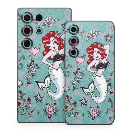Molly Mermaid Samsung Galaxy S25 Series Skin